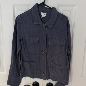 Nicole Miller Women's Utility Jacket in Dark Gray